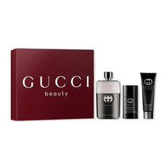 Set Perfume Gucci Guilty Edppou Homme 90ml +Des 75ml+Shower 50ml